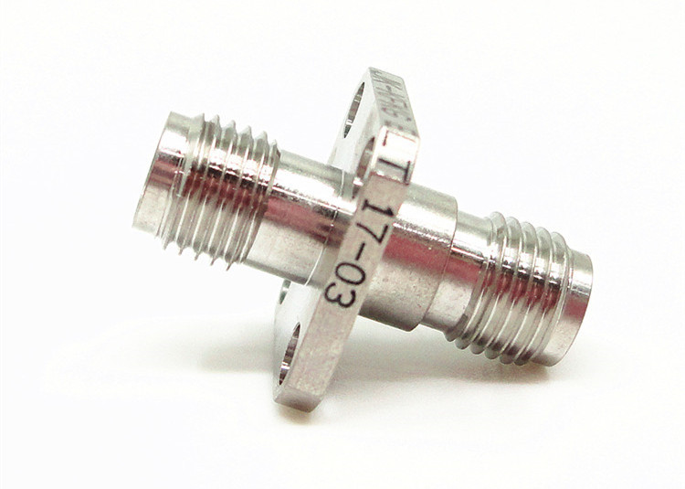 Stainless Steel 2.92mm K Female Four Hole Flange Panel (MMW)Millimeter Wave Connectors