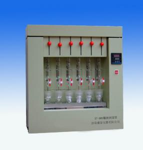  Food Testing Instruments Crude Fat Tester Time  Soxhlet Fat Analyzer 6 Samples Grain Food Fat Testing Manufactures
