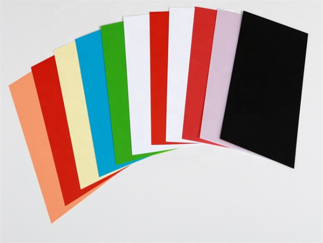  White Black Red Yellow Pink Sheeting ABS Plastic Sheet 48X48 Colored Manufactures