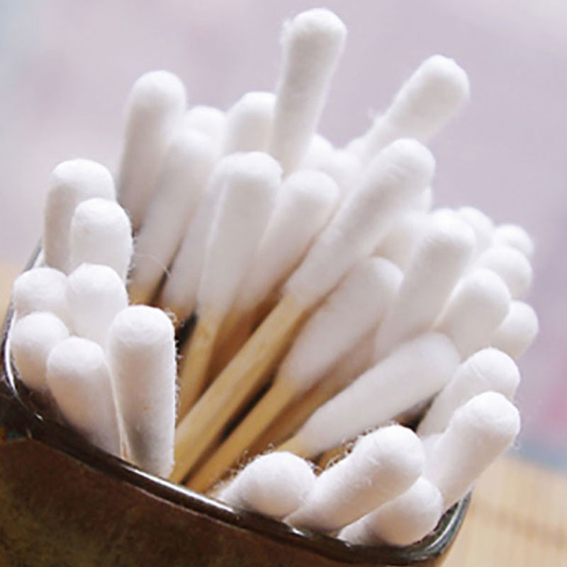  High Safety Medical Cotton Swab Optional Color Manufactures