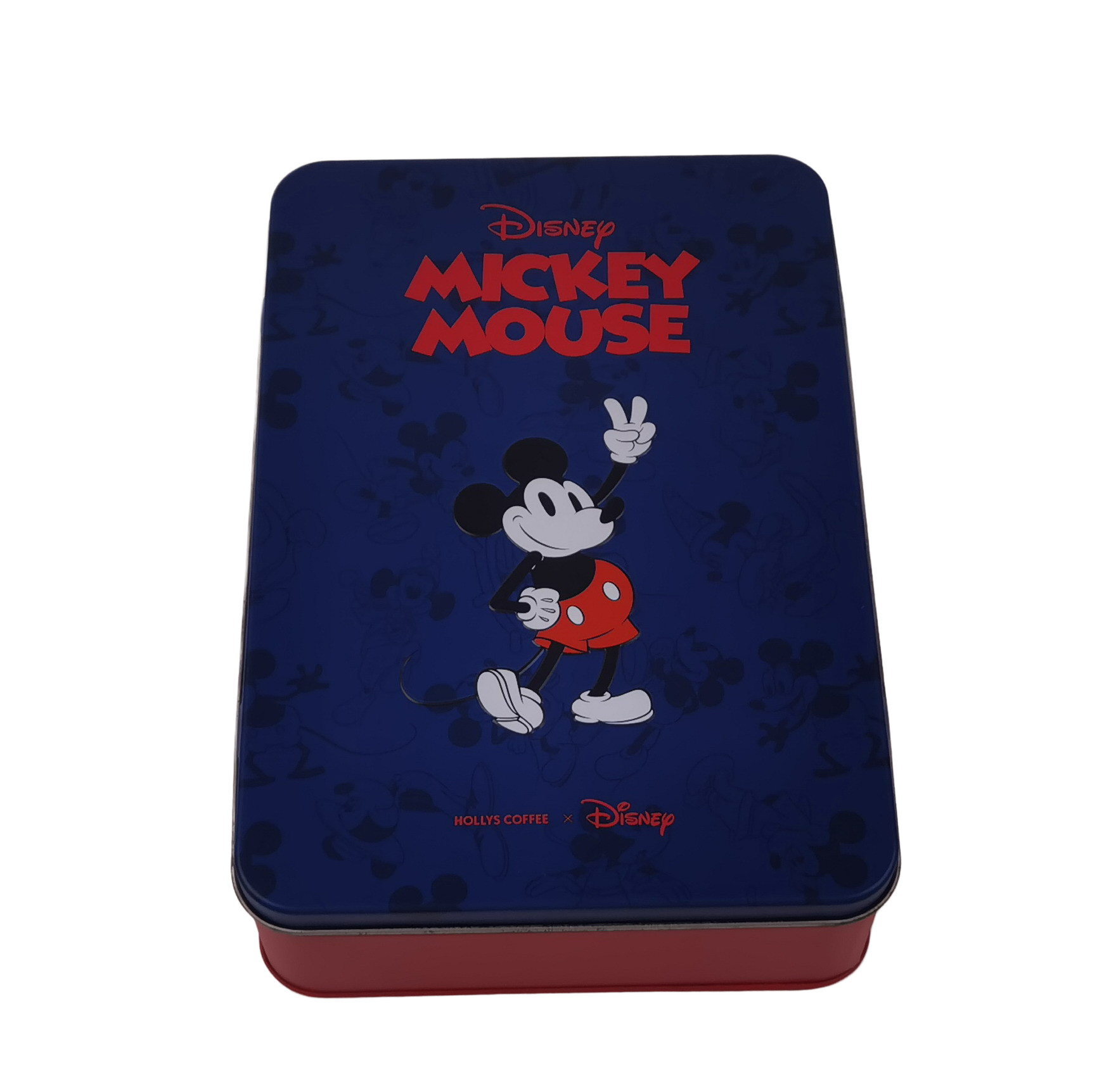 China Disney Certified Rectangular Metal Coffee Tin Box With Lid Offset CMYK printing on sale