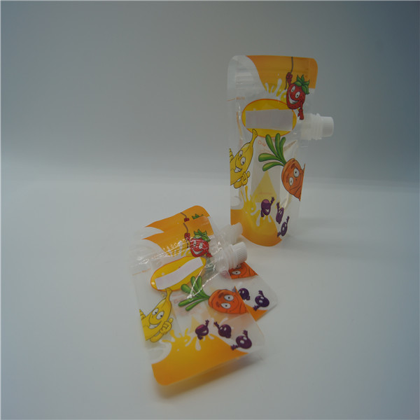 China Dishwasher Safe Baby Food Pouches , liquid pouch packaging Fruirt Juice Storaging on sale