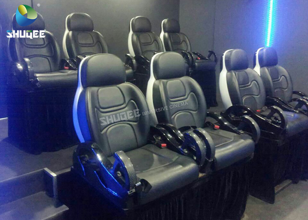  7D Gun Game Cinema With 12 Special Effects Play Multiple People At The Same Time Manufactures