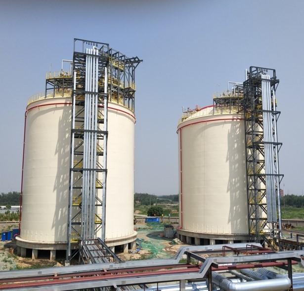 China Liquid Gas Full Containment LNG Storage Tank 10000m3 Double Tank Designed on sale
