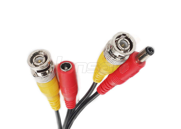China Plus DC power cable / BNC Power Extension Cables For CCTV Camera Double Wire on sale
