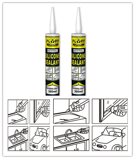  Neutral Waterproof Silicone Glue Outdoor Water Resistant Sealant Manufactures