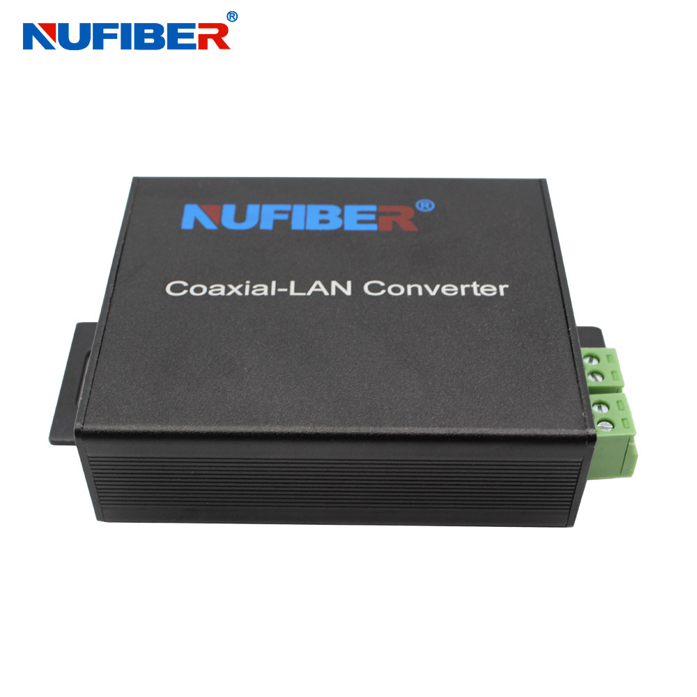  NF-1802 Model Nufiber CCTV 2 wire Ethernet Extender DC12V IP Camera To NVR Manufactures