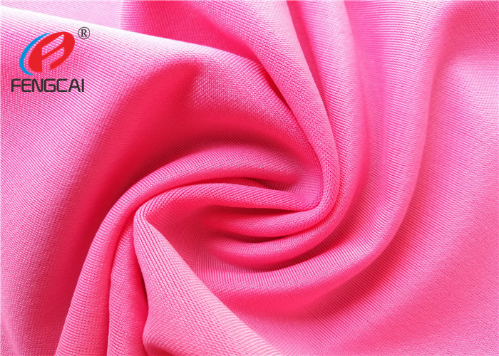  4 Way Stretch Lycra Swimwear Fabric , Polyester Spandex Jersey Fabric For Underwear Manufactures