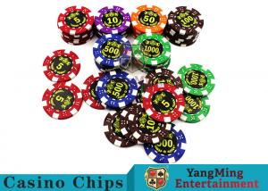  Good Printing Non - Faded Casino Royale Poker Chips With Special ABS Material Manufactures