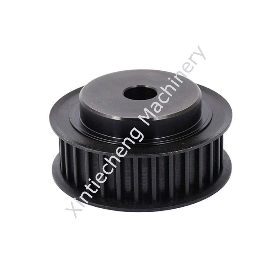 China 20 Tooth Double Flange Aluminum Timing Belt Pulley Power Transmission Components on sale