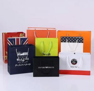 China Custom Luxury Gift Garment Paper reusable grocery shopping bags on sale