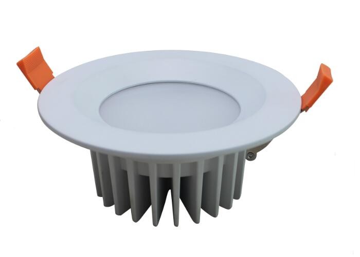  10W Waterproof SMD LED Downlight IP65 Aluminum White Milky Cover 800LM Manufactures