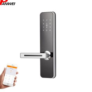  Electronic Key Smart Code Door Lock Stainless Steel 304 Card Key Password 6V Manufactures