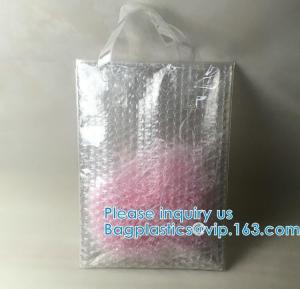  Shopping Bags With Bubble Padded Mailer Metallic Bubble Apparel Bag, Customized Bubble Pouch Bags Holographic Surface Manufactures