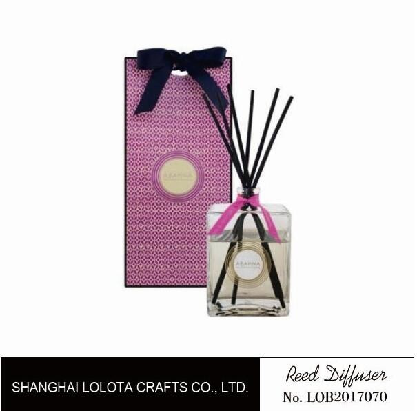 Professional Home Reed Diffuser Square Shaped SGS ITS BV Certificated