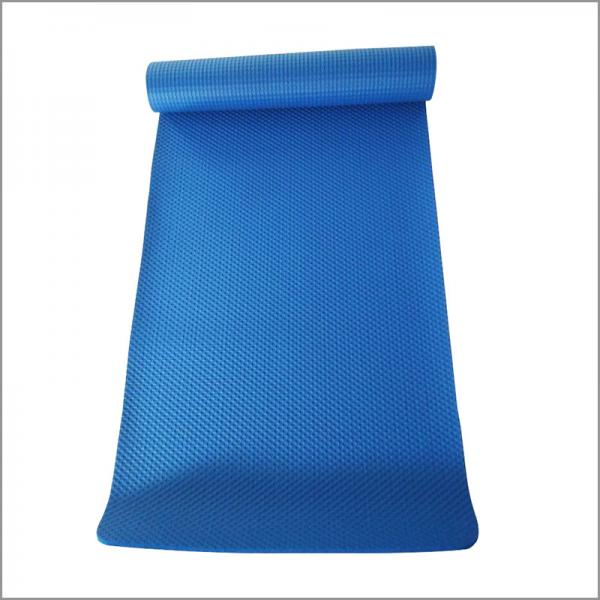 Quality High Density Anti Tear Exercise Yoga Mat With Knee Pad Carrying Strap for sale