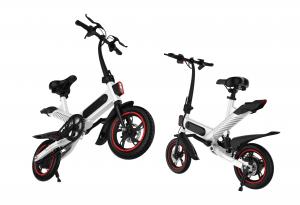  Collapsible Electric Powered Bicycles ,  City E Cycle Lightweight Foldable Bike Manufactures