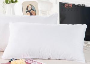  Hotel Comfort 100% Cotton Easy Wash Pillows Size 45x70CM With White Color Manufactures