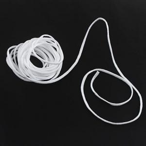  White Anti Dust Mask Materials , Mask Raw Materials Spandex Nylon Earloop Manufactures