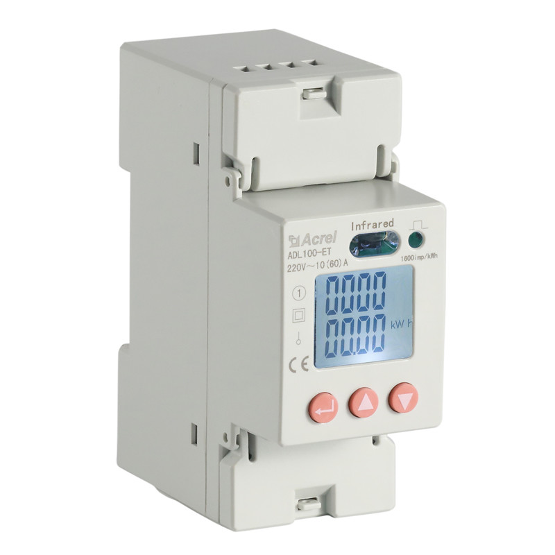  AC220V ADL100-ET Single Phase Digital Energy Meter / Multi Function Energy Meter Manufactures