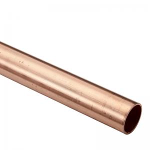 China 220mm Polished Copper Tube Pipe Refrigerator Air Conditioner Spare Parts on sale