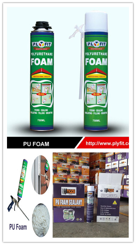  SGS 750ml Polyurethane Foam Spray House Insulation Expanding Spray Manufactures