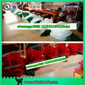  High Quality Wedding Event Party Decoration 10m Inflatable Flower Chain Manufactures