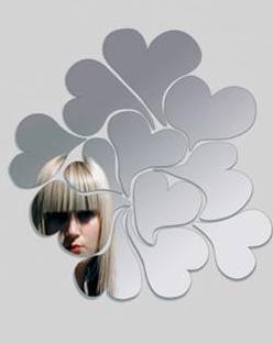  Heart Shape Acrylic Mirror Sheets With Reasonable Price Manufactures