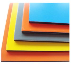  ACP ACM Fireproof Aluminum Composite Panel With Thickness 0.25 - 4.0 mm Manufactures