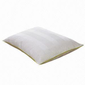 China Feather Pillow, Down Cushion, Ultimate of All for Softness and Support, Measures 50 x 70cm  on sale