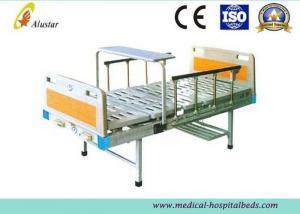China Aluminum Alloy 4 Rank Railing 2 Crank Patient Bed Medical Hospital Beds With Turning Table (ALS-M232) on sale