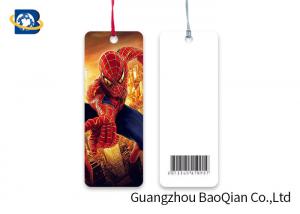  Custom Shape Flipped Lenticular Bookmark , Super Hero Custom Plastic Bookmarks Manufactures