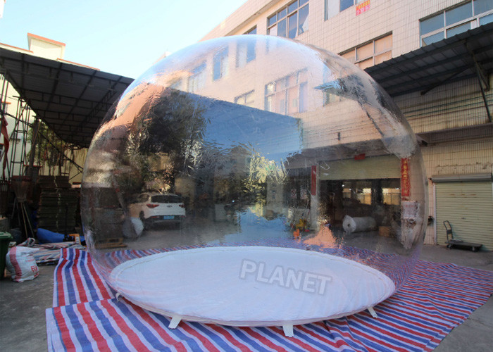  5m Dia Single Bubble Inflatable Bubble Tent Without Tunnel Manufactures