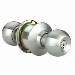 China Cylindrical knob set lock, easy to install on sale
