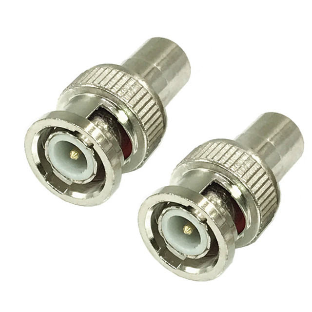 China CCTV  50 Ohm RF Coaxial BNC To RCA Connector Adapter lotus head on sale