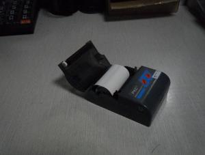 China Pocket Battery Powered Bluetooth Barcode Label Printers Support WinCE System on sale