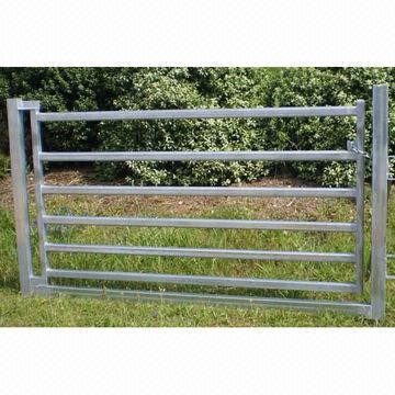  80 x 40mm Oval Rail Horse Panel Gate Manufactures