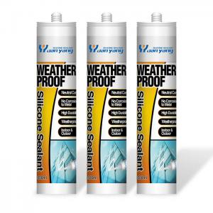  100% Fast Cure Silicone Sealant White Rtv Construction Fast Drying Silicone Sealant Manufactures