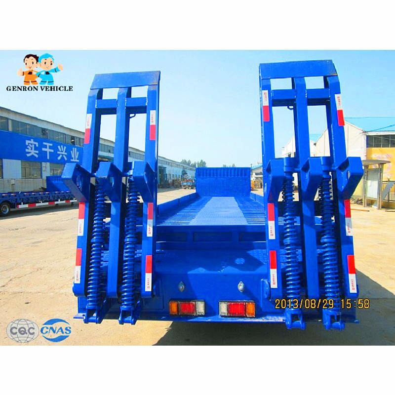China 150T Heavy Duty Low Bed Trailers on sale
