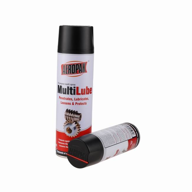  500ml Multi Purpose Lubricant Spray Anti Rust Lube Aeropak Tinplate Can Manufactures