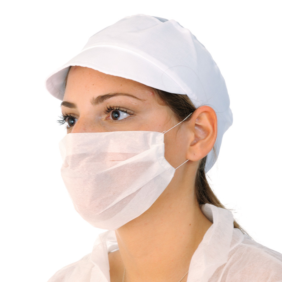  Medical Care Disposable Face Mask Mouth Cover Dustproof Universal 19.5X7cm Manufactures
