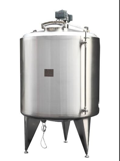  Stainless Steel Pasteurizing Vat with Jacket  1000L Ice Cream Aging Vat Manufactures