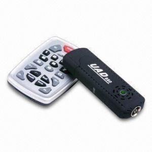  USB 2.0 DVB-T TV Tuner Box with Still Image Snapshots, Supports HDTV High Resolution Manufactures