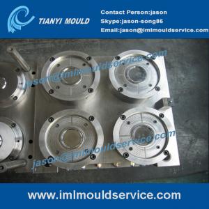 China Clear thin wall plastic containers with lids mould,thin wall iml lid mold,iml cup lid mold on sale