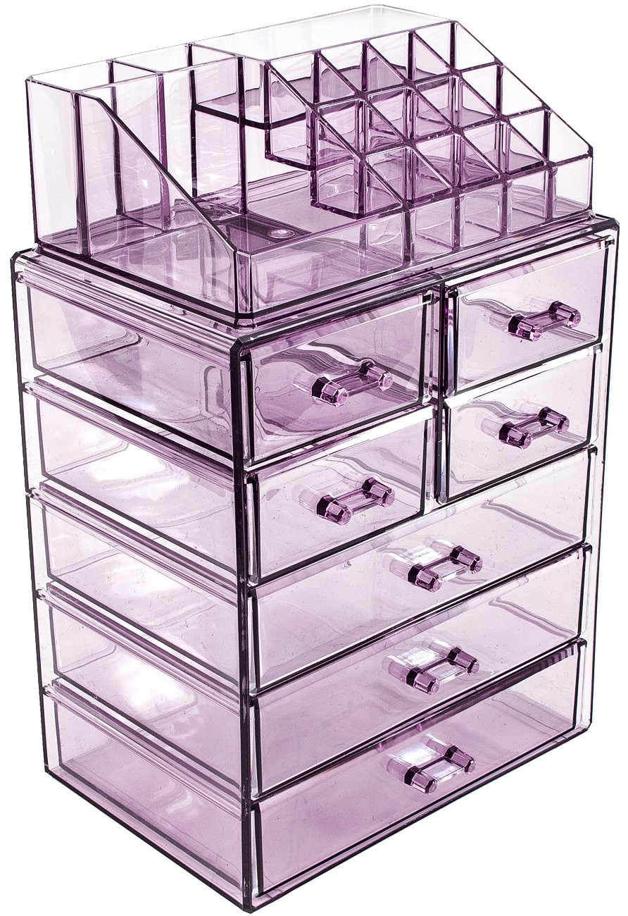  Spacious Design Custom Acrylic Display Case Makeup And Jewelry Storage Manufactures