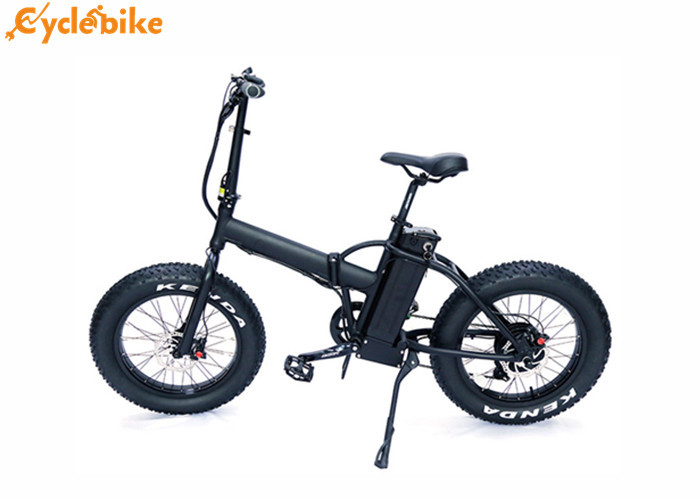 China 35-40Km / h electric folding bike / bicycle , fold up electric bike lightweight on sale