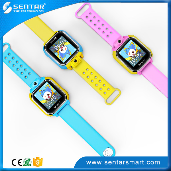  China OEM high quality tracking kids V83 3G gps smart watch with 200m camera pedometer Manufactures
