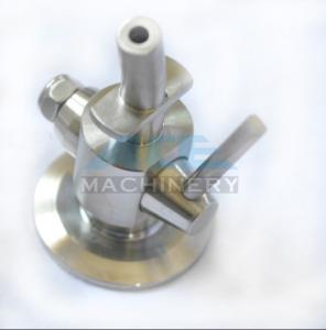  Hygienic Stainless Steel 304 Manual PTFE Sealing Clamp Sample Valve Stainless Steel Automatic Return Aspetic Sample Val Manufactures