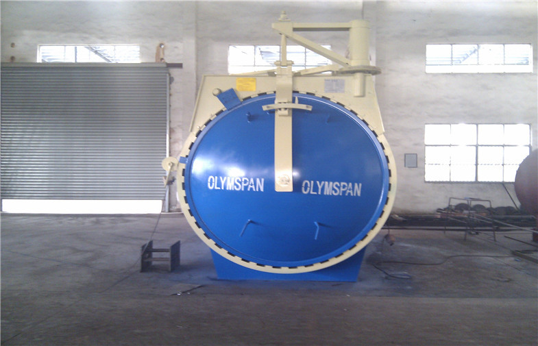  Safety Rubber / Wood Chemical Autoclave Door For Vulcanizing Industrial ,φ2m Manufactures