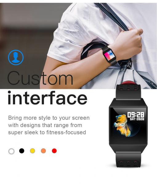 Low Power Consumption WW2 Sport Touchscreen Smartwatch